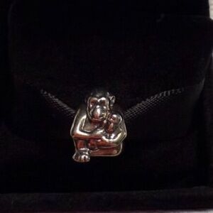 Pandora Silver Monkey Charm
